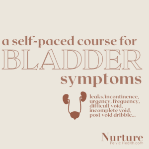 Bladder Diaries Course