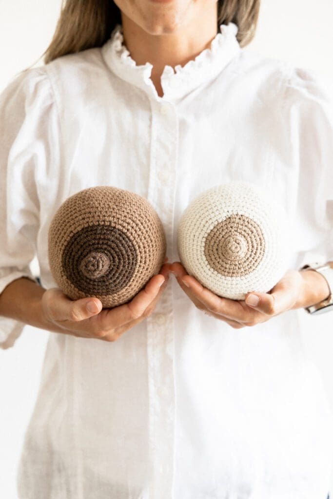 Crochet anatomy models